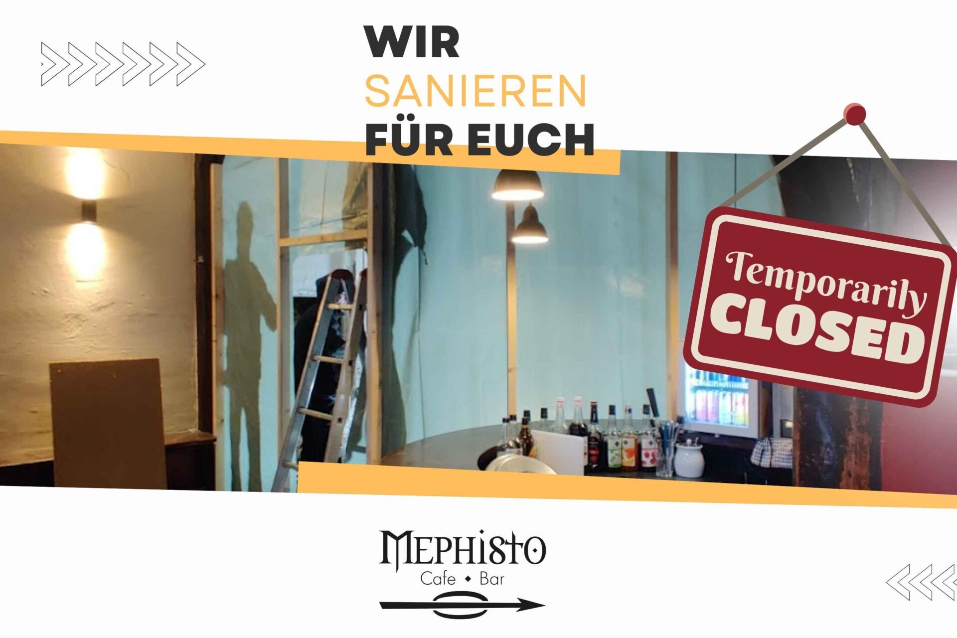 Sanierung im Mephisto Uelzen